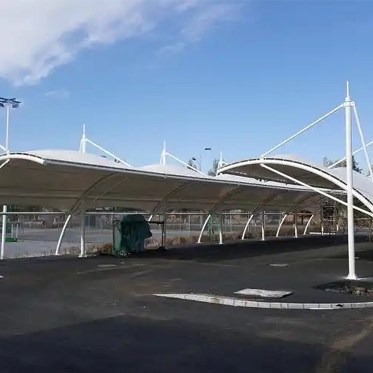 磴口县膜结构电动车棚