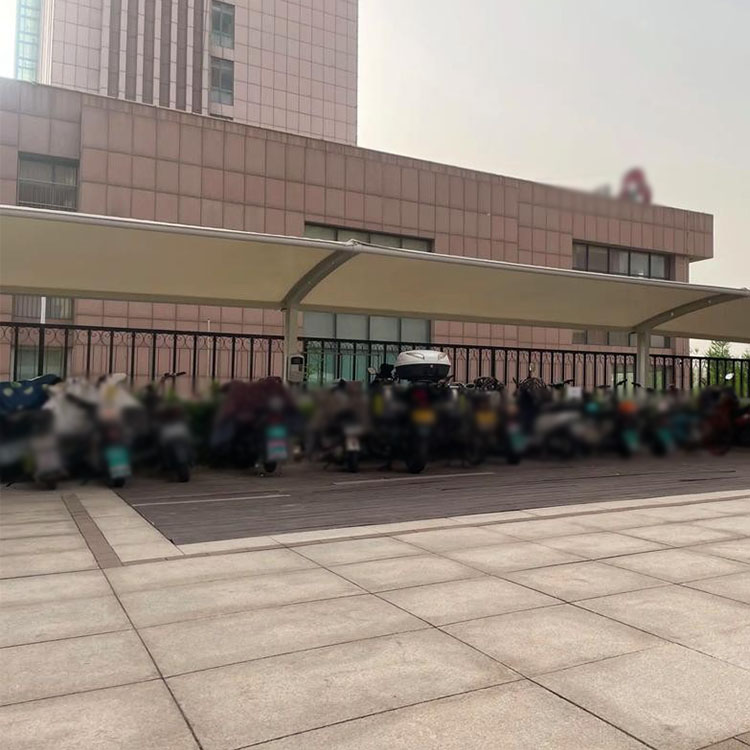 磴口县膜结构电动车棚